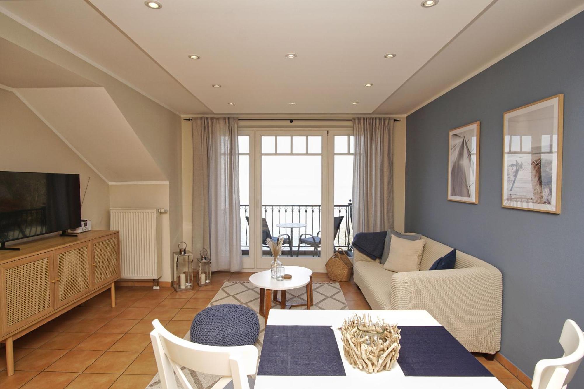Ferienwohnung Mit Traumhaftem Meerblick - Haus Am Meer Fewo 10 Lohme Esterno foto